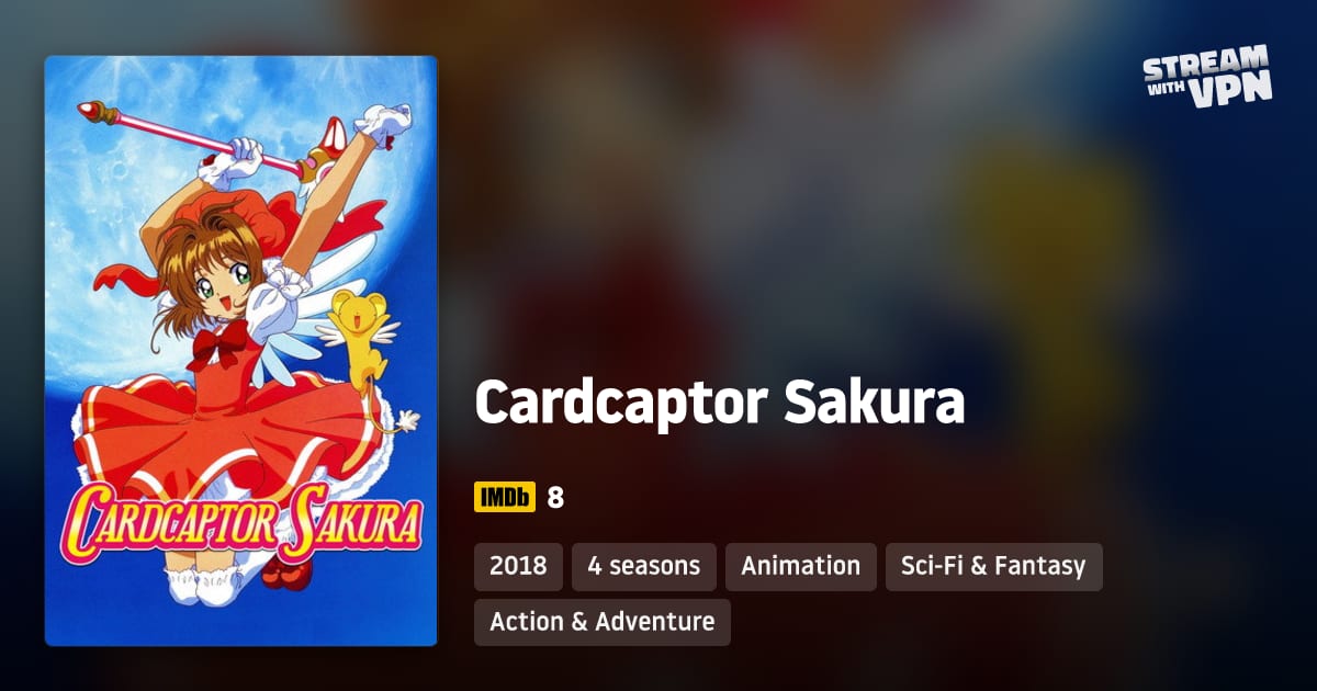 Cardcaptor Sakura - Where to stream Cardcaptor Sakura